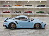 [Minichamps] 1:18 Porsche 2020 911 992 Turbo S Blue Model Car Die-Cast