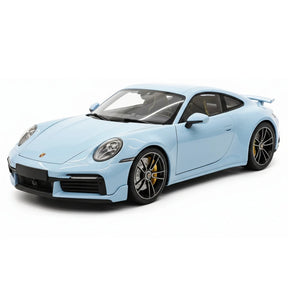 [Minichamps] 1:18 Porsche 2020 911 992 Turbo S Blue Model Car Die-Cast