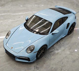 [Minichamps] 1:18 Porsche 2020 911 992 Turbo S Blue Model Car Die-Cast