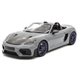 [Minichamps] 1:18 Porsche 2023 718 GT4 RS Roadster Gray Model Car Die-Cast