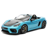[Minichamps] 1:18 Porsche 2023 718 Spyder RS Blue Model Car Die-Cast