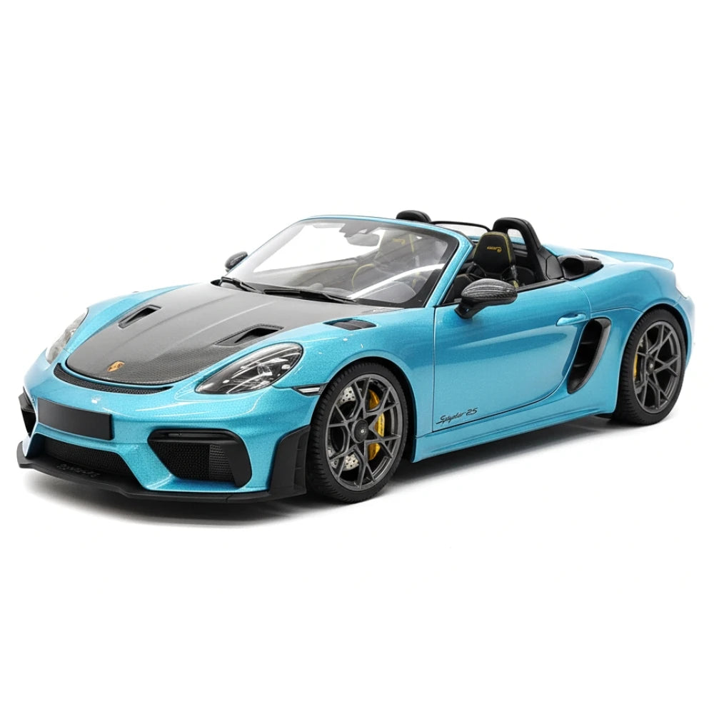 [Minichamps] 1:18 Porsche 2023 718 Spyder RS Blue Model Car Die-Cast