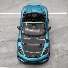 [Minichamps] 1:18 Porsche 2023 718 Spyder RS Blue Model Car Die-Cast