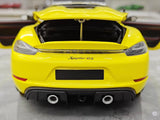 [Minichamps] 1:18 Porsche 2023 718 Spyder RS Yellow Model Car Die-Cast
