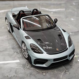 [Minichamps] 1:18 Porsche 2023 718 Spyder RS Ice bleu voiture miniature Die-Cast