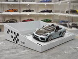 [Minichamps] 1:18 Porsche 2023 718 Spyder RS Ice bleu voiture miniature Die-Cast