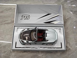 [Minichamps] 1:18 Porsche 2023 718 Spyder RS Ice bleu voiture miniature Die-Cast
