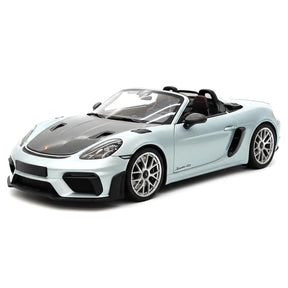 [Minichamps] 1:18 Porsche 2023 718 Spyder RS Ice bleu voiture miniature Die-Cast