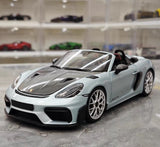 [Minichamps] 1:18 Porsche 2023 718 Spyder RS Ice bleu voiture miniature Die-Cast
