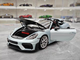 [Minichamps] 1:18 Porsche 2023 718 Spyder RS Ice bleu voiture miniature Die-Cast
