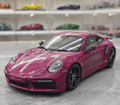 [Minichamps] 1:18 Porsche 2023 911 992 Turbo S 20th Anniversary Red Model Car Die-Cast