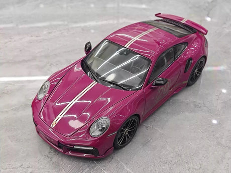 [Minichamps] 1:18 Porsche 2023 911 992 Turbo S 20th Anniversary Red Model Car Die-Cast