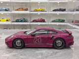 [Minichamps] 1:18 Porsche 2023 911 992 Turbo S 20th Anniversary Red Model Car Die-Cast