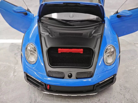 [Minichamps] 1:18 Porsche 2023 911 Dakar Blue Model Car Die-Cast