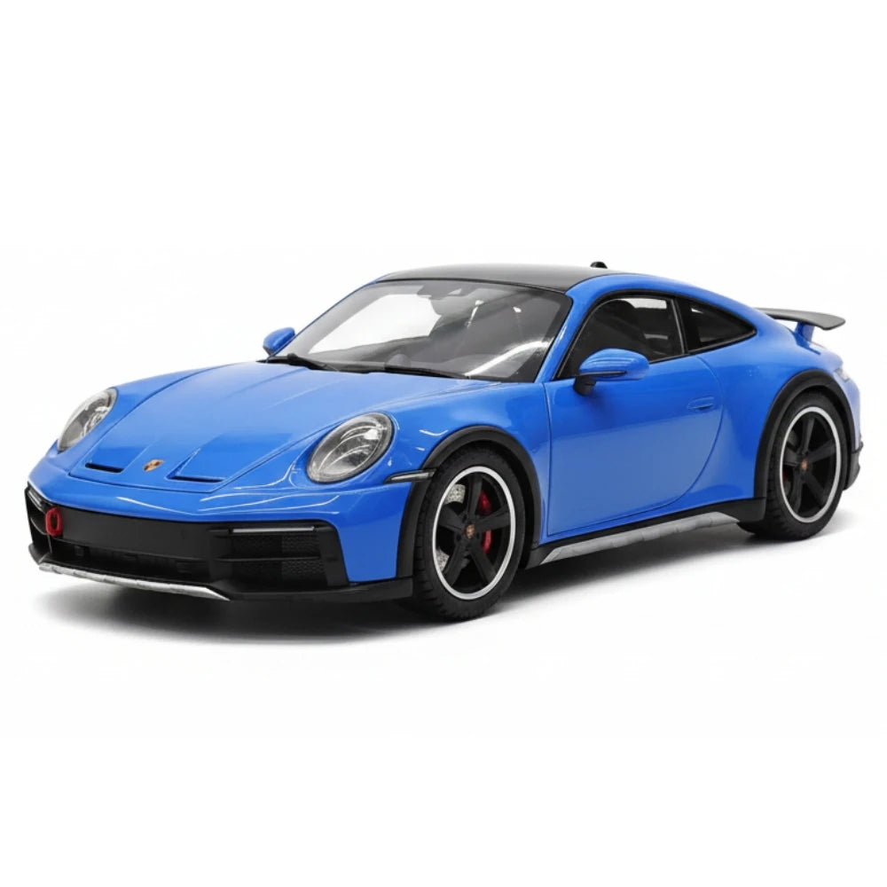 [Minichamps] 1:18 Porsche 2023 911 Dakar blauw modelauto Die-Cast