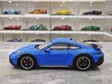 [Minichamps] 1:18 Porsche 2023 911 Dakar blauw modelauto Die-Cast