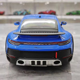 [Minichamps] 1:18 Porsche 2023 911 Dakar blauw modelauto Die-Cast