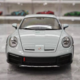 [Minichamps] 1:18 Porsche 2023 911 Dakar Gray Model Car Die-Cast