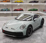 [Minichamps] 1:18 Porsche 2023 911 Dakar Gray Model Car Die-Cast
