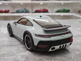 [Minichamps] 1:18 Porsche 2023 911 Dakar Gray Model Car Die-Cast