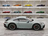 [Minichamps] 1:18 Porsche 2023 911 Dakar Gray Model Car Die-Cast