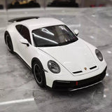 [Minichamps] 1:18 Porsche 2023 911 Dakar bianco modellino di auto Die-Cast