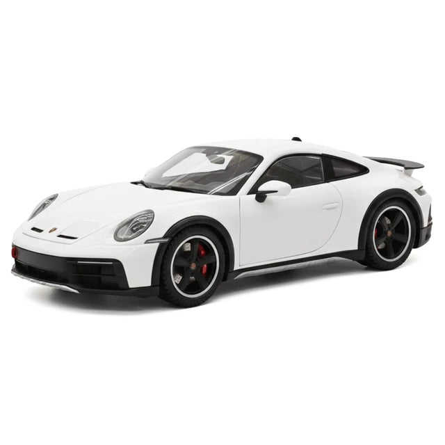 [Minichamps] 1:18 Porsche 2023 911 Dakar bianco modellino di auto Die-Cast