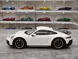 [Minichamps] 1:18 Porsche 2023 911 Dakar bianco modellino di auto Die-Cast