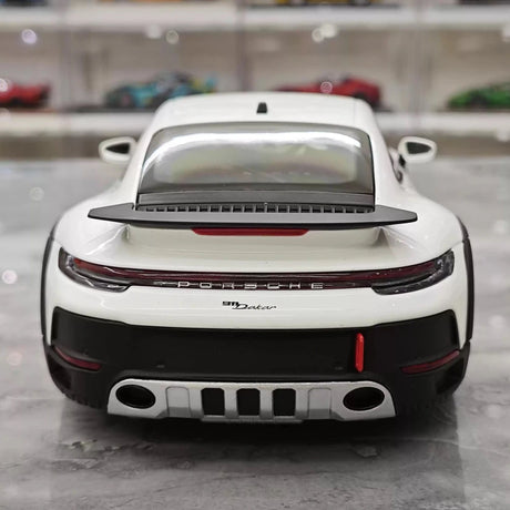 [Minichamps] 1:18 Porsche 2023 911 Dakar White Model Car Die-Cast