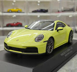 [Minichamps] 1:18 Porsche 2024 911 992.2 Carrera grön modellbil harts