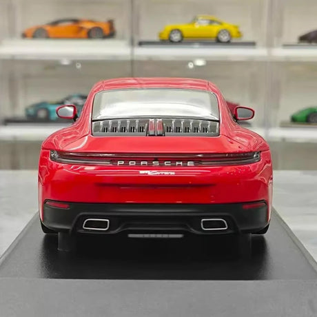 [Minichamps] 1:18 Porsche 2024 911 992.2 Carrera Red Model Car Resin