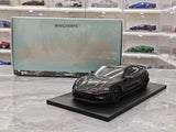 [Minichamps] 1:18 Porsche 2024 Taycan Turbo GT Black Model Car Resin