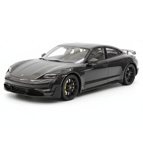 [Minichamps] 1:18 Porsche 2024 Taycan Turbo GT Black Model Car Resin