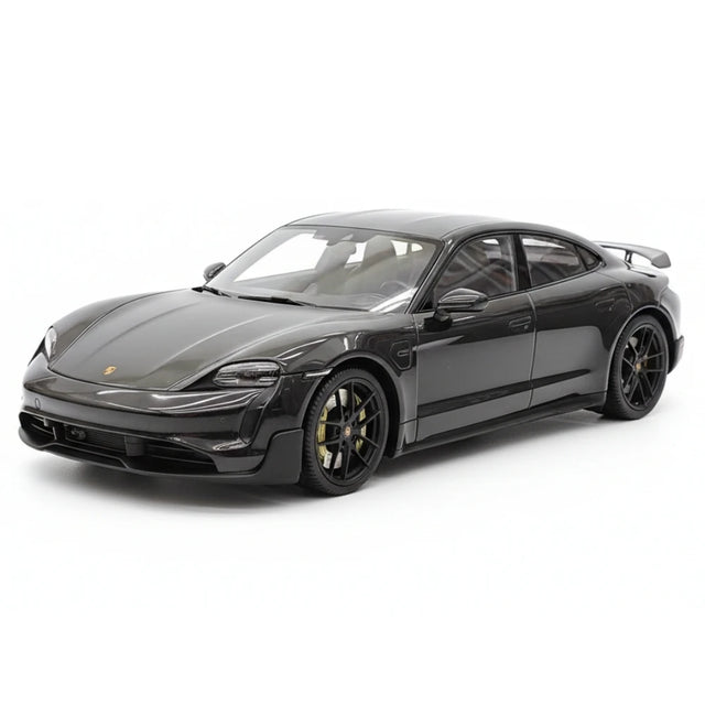 [Minichamps] 1:18 Porsche 2024 Taycan Turbo GT Black Model Car Resin