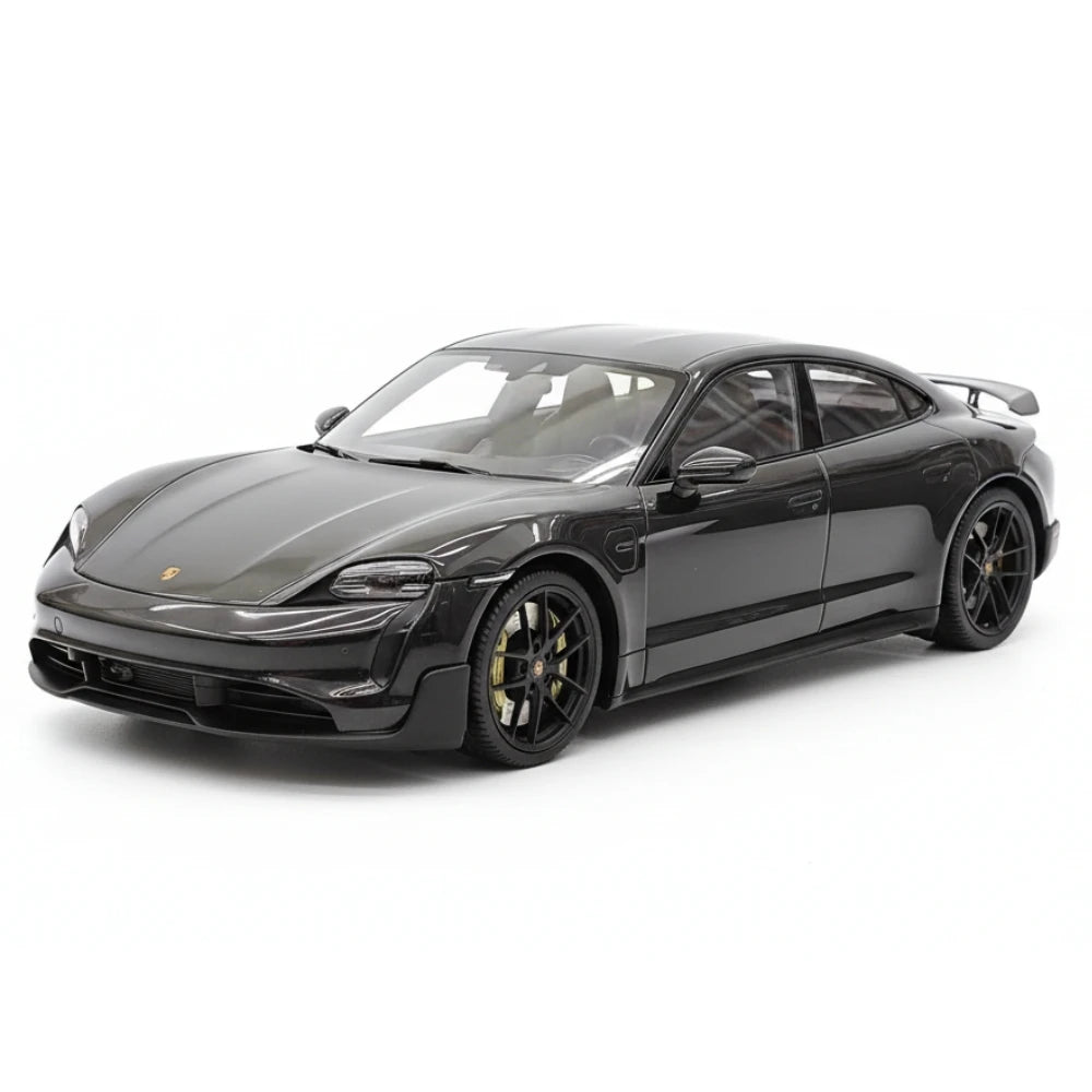 [Minichamps] 1:18 Porsche 2024 Taycan Turbo GT Black Model Car Resin