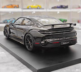 [Minichamps] 1:18 Porsche 2024 Taycan Turbo GT Black Model Car Resin