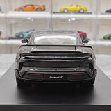 [Minichamps] 1:18 Porsche 2024 Taycan Turbo GT Black Model Car Resin