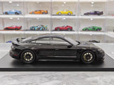 [Minichamps] 1:18 Porsche 2024 Taycan Turbo GT Black Model Car Resin