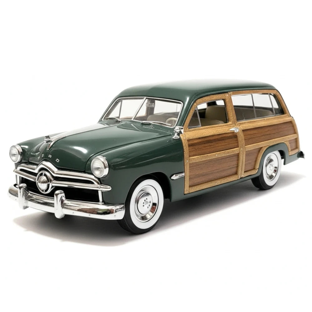 [Motorcity] 1:18 Ford 1949 Woody Station Wagon green Model Car Die-Cast