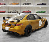 [MotorHelix] 1:18 Alfa Romeo 2021 Giulia GTAm #227 Model Car Die-Cast