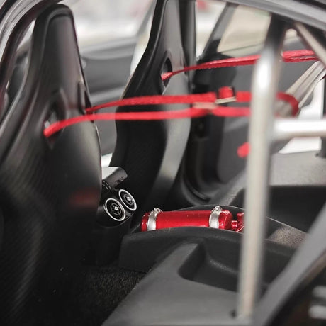[MotorHelix] 1:18 Alfa Romeo 2021 Giulia GTAm Black Model Car Die-Cast