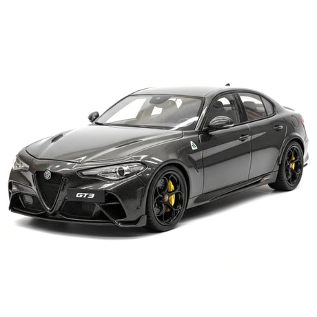[MotorHelix] 1:18 Alfa Romeo 2021 Giulia GTAm Black Model Car Die-Cast
