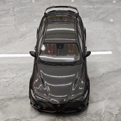 [MotorHelix] 1:18 Alfa Romeo 2021 Giulia GTAm nero modellino di auto Die-Cast