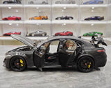[MotorHelix] 1:18 Alfa Romeo 2021 Giulia GTAm zwart modelauto Die-Cast