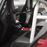 MotorHelix Alfa Romeo 2021 Giulia GTAm vermelho and branco 1:18 – modelo de coleção em metal fundido