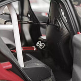 MotorHelix Alfa Romeo 2021 Giulia GTAm vermelho and branco 1:18 – modelo de coleção em metal fundido