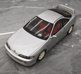 [MotorHelix] 1:18 Honda 1998 Integra Type R DC2 Silver Model Car Die-Cast