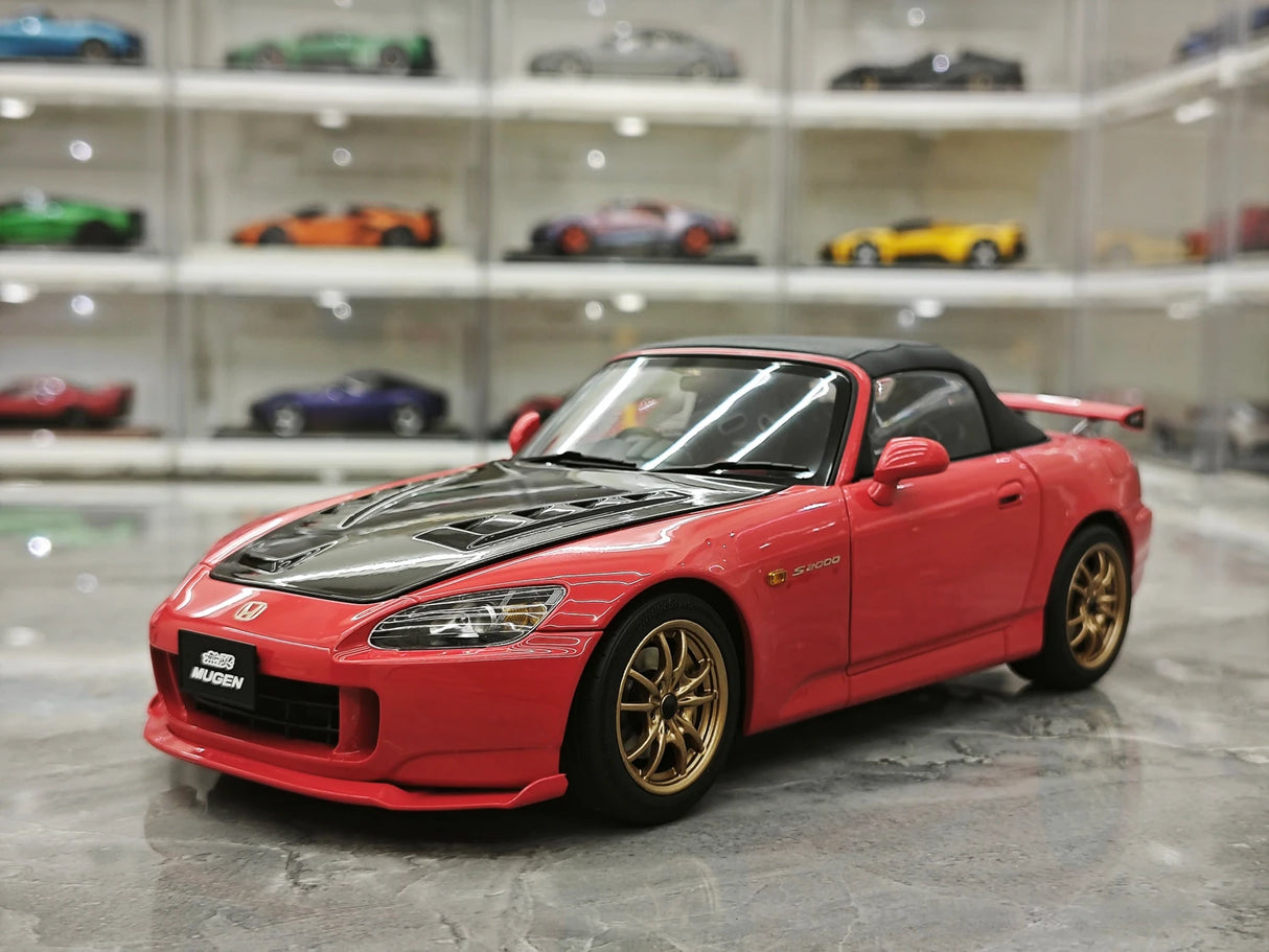 MotorHelix Honda 2005 S2000 AP2 MUGEN neue Formula Red 1:18 – Sammelobjekte aus Druckguss