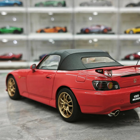 MotorHelix Honda 2005 S2000 AP2 MUGEN New Formula Red 1:18 – Collectible Diecast Model Die-Cast