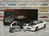 MotorHelix Honda 2005 S2000 AP2 MUGEN Platinum White Pearl 1:18 – Collectible Diecast Model Die-Cast